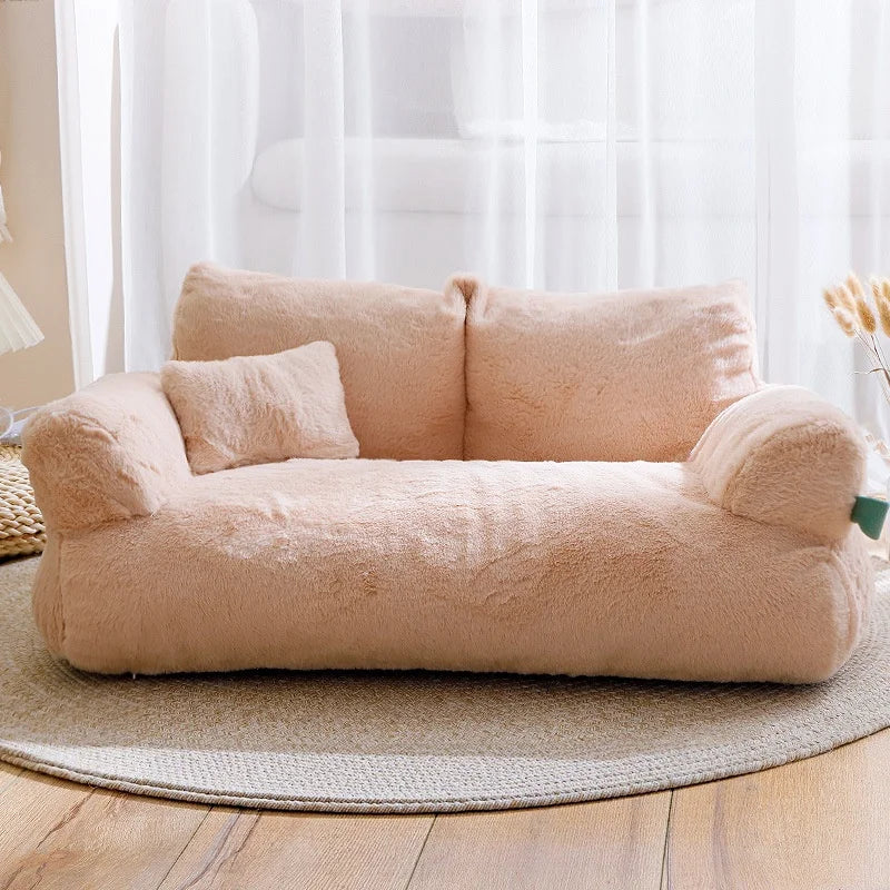 All Season Plush Pet Sofa Bed Washable - ProPawPet.com