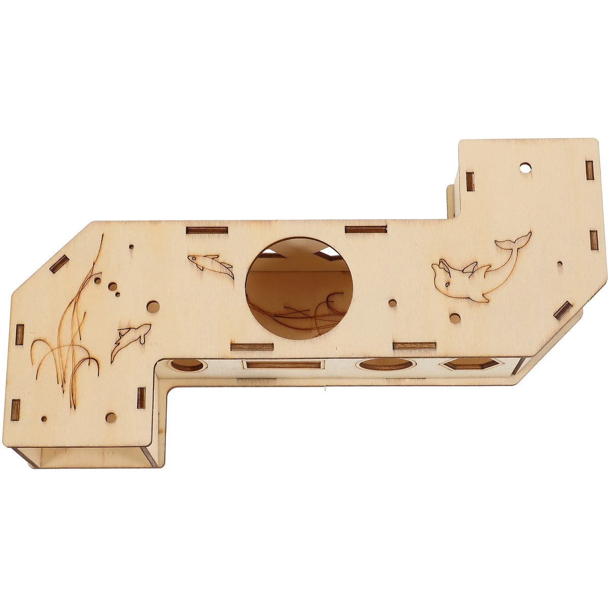 Wood Tunnel Tube Hamster Rats Mouse Cage - ProPawPet.com
