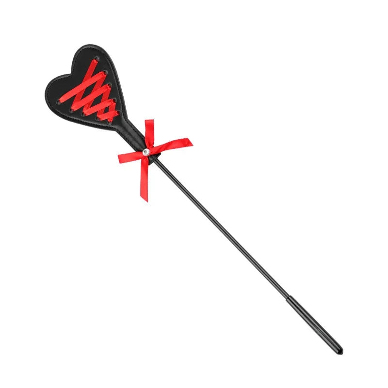PU Leather Feather Paddles,,whip Spanking Flogger Role Play – 4 Colors