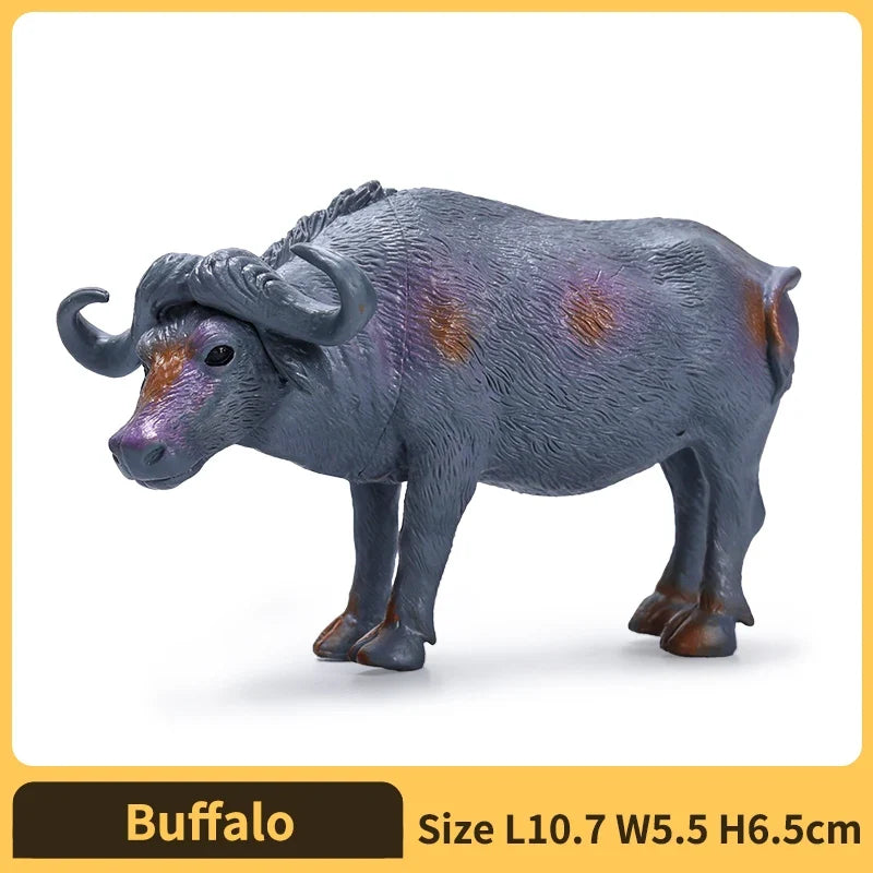Realistic Animal Figures Toys, Safari Jungle Wild Figurines – 15 Colors