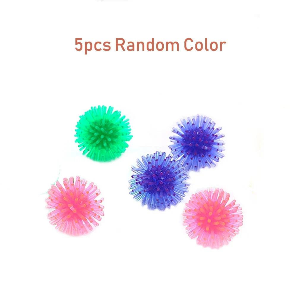 PVC Soft Thorn Ball Cat Plaything – 2 Sizes
