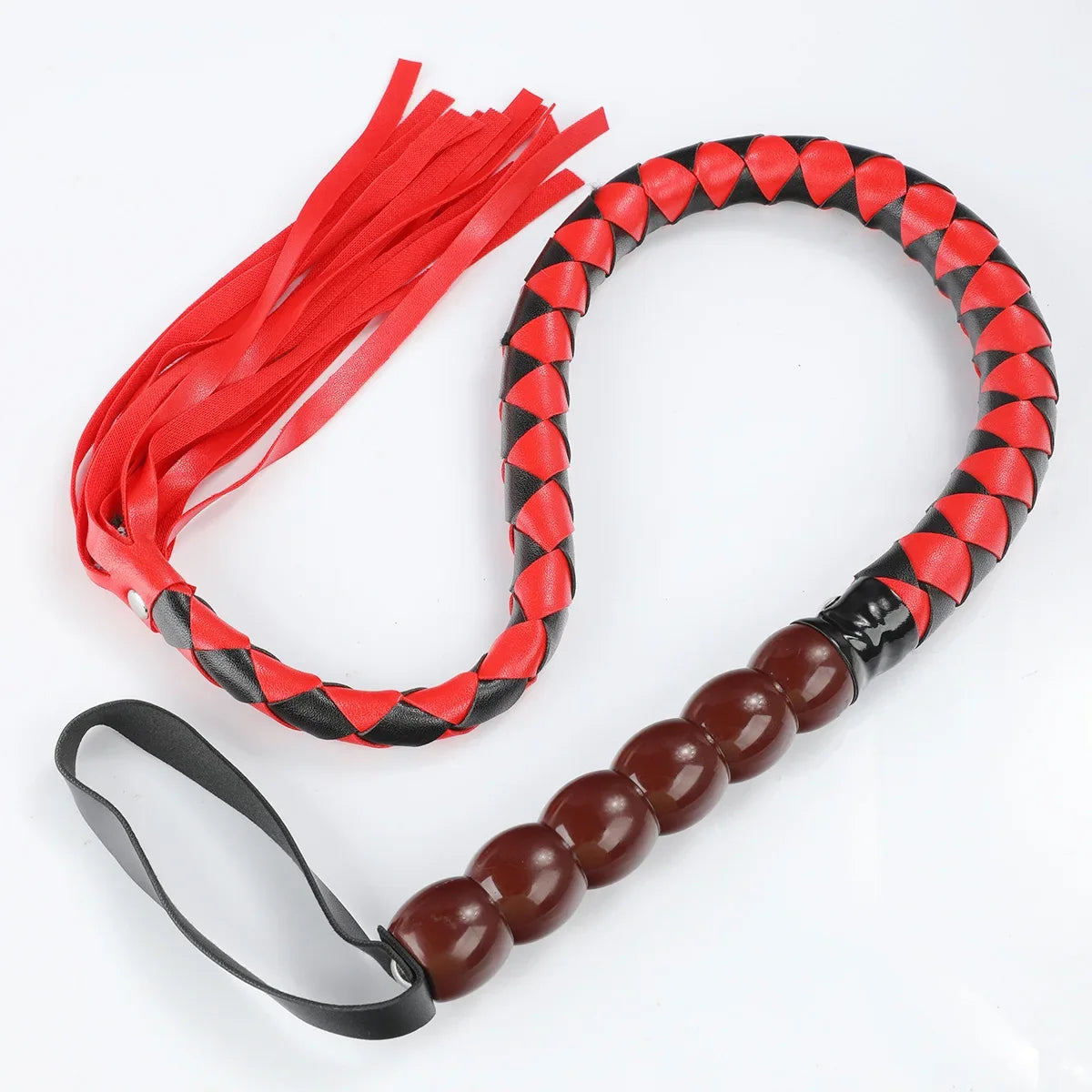 91CM PU Leather Horse Whip,Comfortable Gourd - ProPawPet.com
