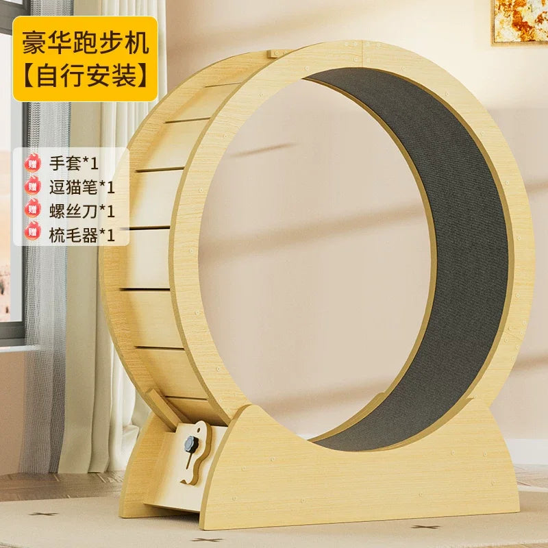 Non-Slip Cat Running Wheel Silent Eco Friendly Soft Pad – Cat Supplies