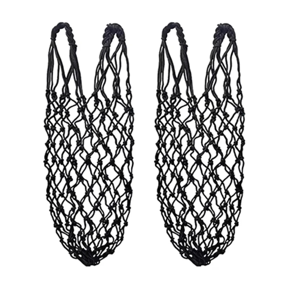 Set Durable Slow Feed Hay Net Hanging Large Capacity Horse – 3 Colors