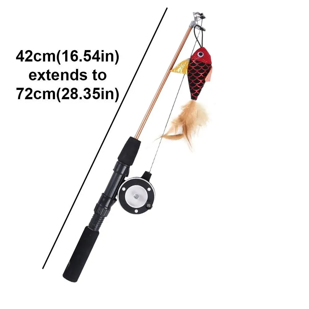New Retractable Cat Teaser Wand Toy - ProPawPet.com