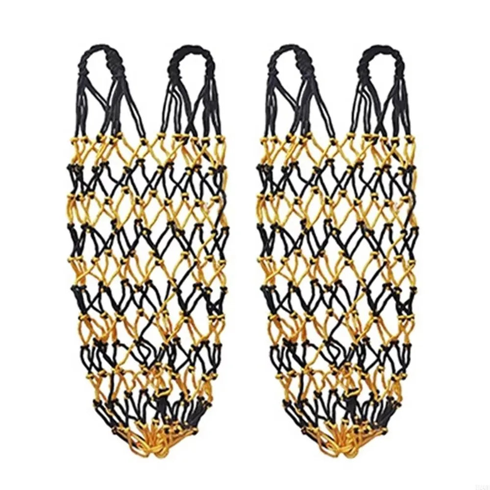 Set Durable Slow Feed Hay Net Large Capacity 40inch Horse – 3 Colors