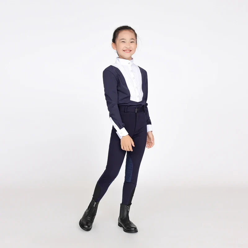 Children Half Silicone Horse Riding Pants - ProPawPet.com