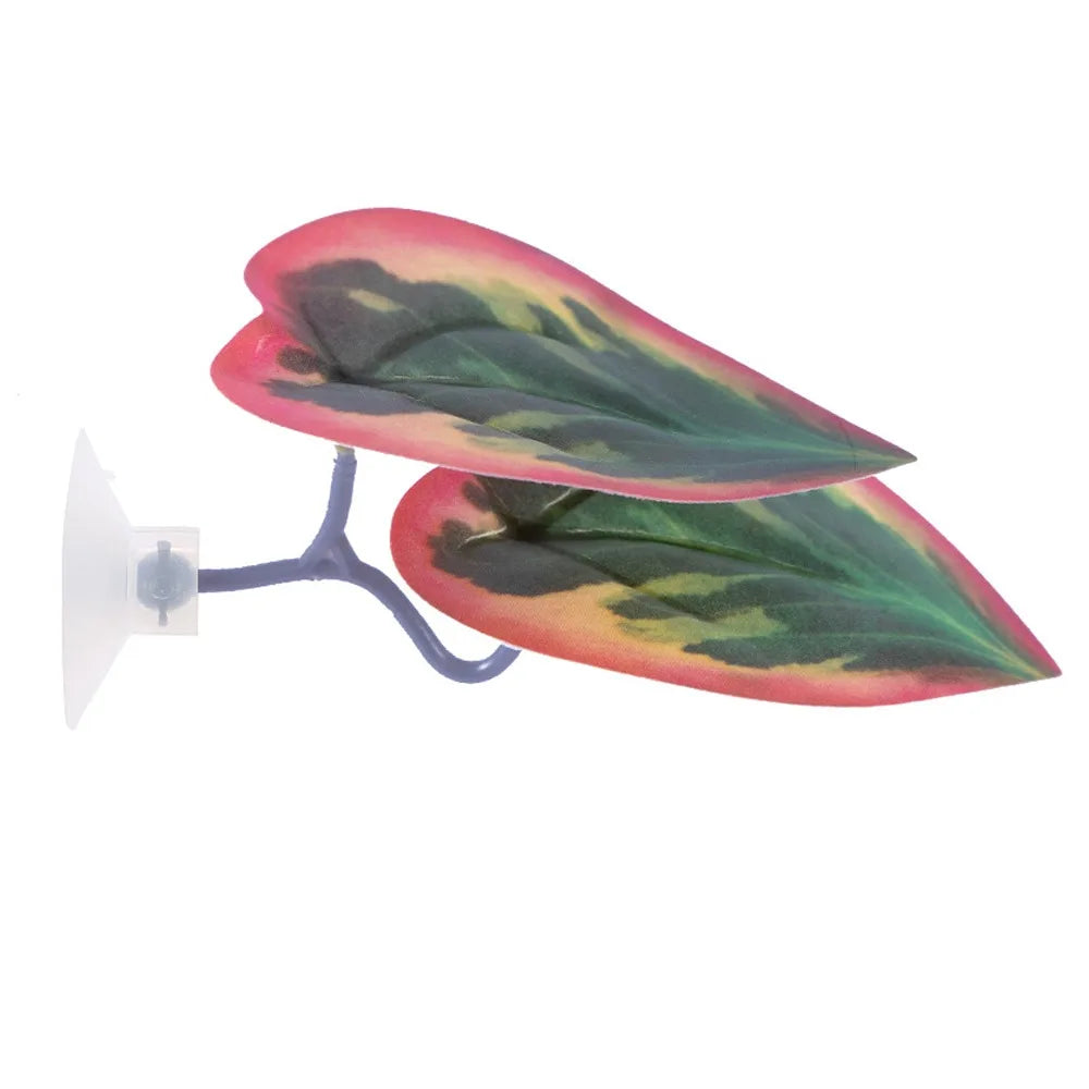 Plastic Betta Fish Rest Leaf Simulated Lotus - ProPawPet.com