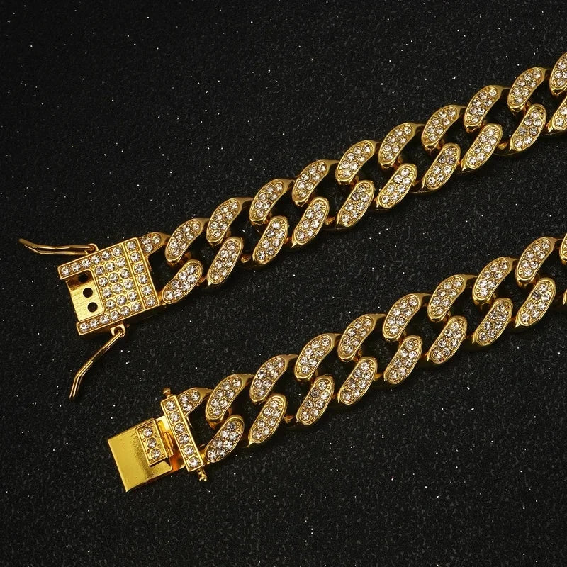 1-3pcs Dog Chain Diamond Dog Collar Walking - ProPawPet.com