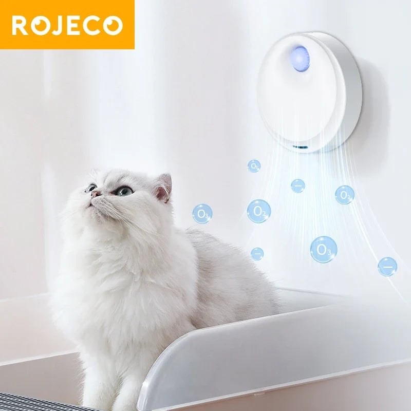 ROJECO 4000mAh Smart Cat Odor Purifier For - ProPawPet.com