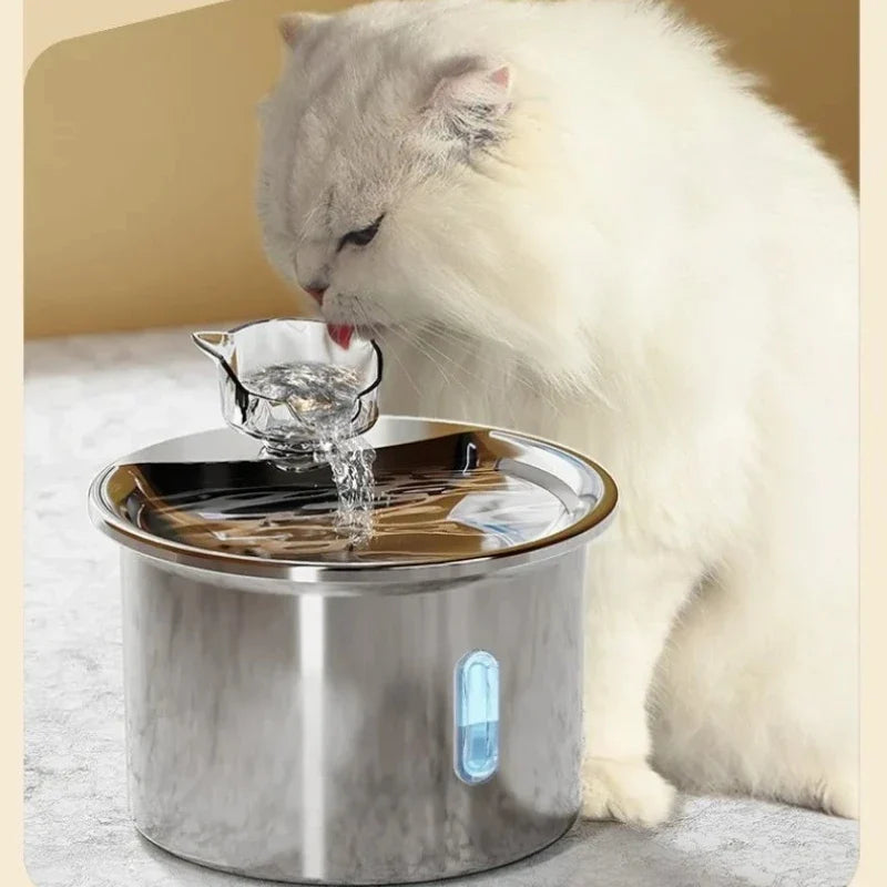 Cat Water Fountain Stainless Steel Ultra - ProPawPet.com