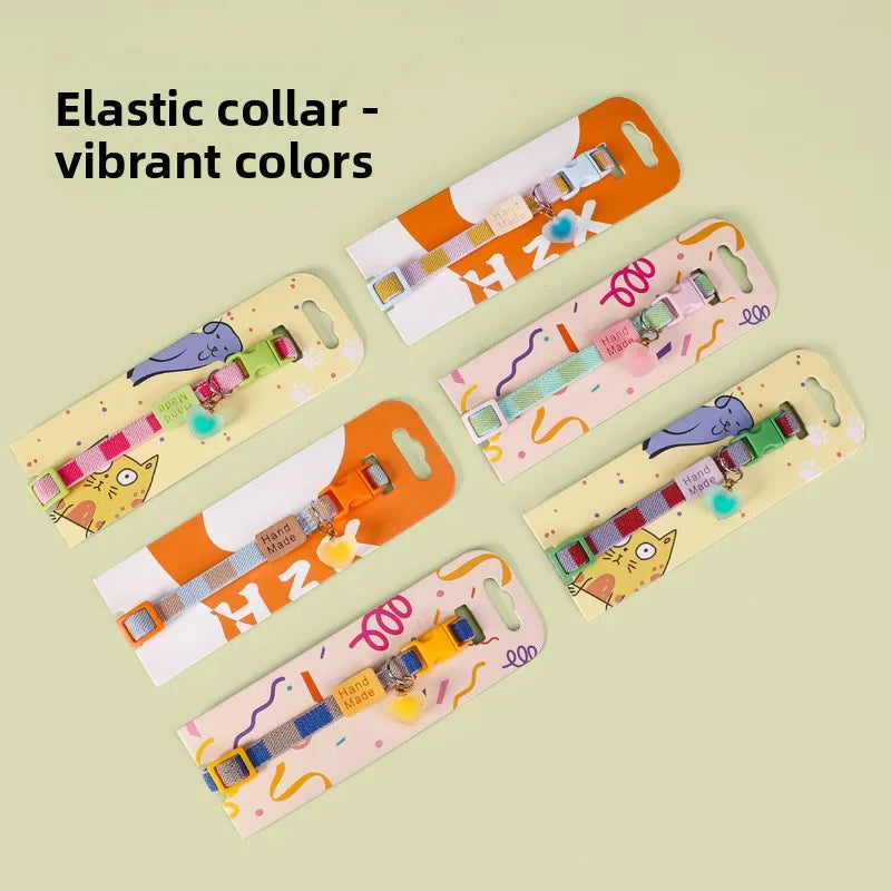 Pet Colorful Elastic Collar High Elastic - ProPawPet.com