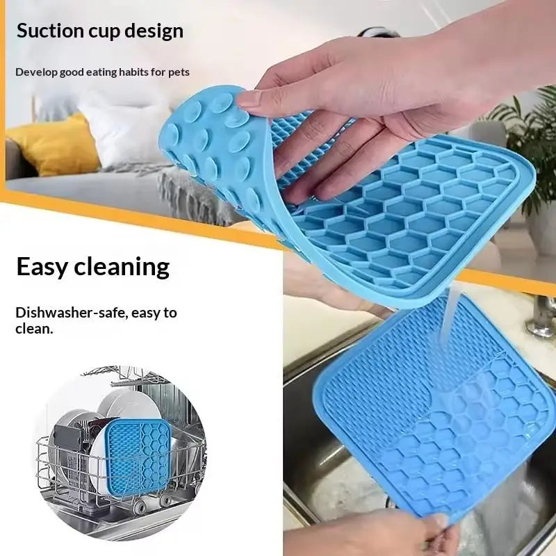 Silicone Licking Mat For Dogs Cats Slow - ProPawPet.com