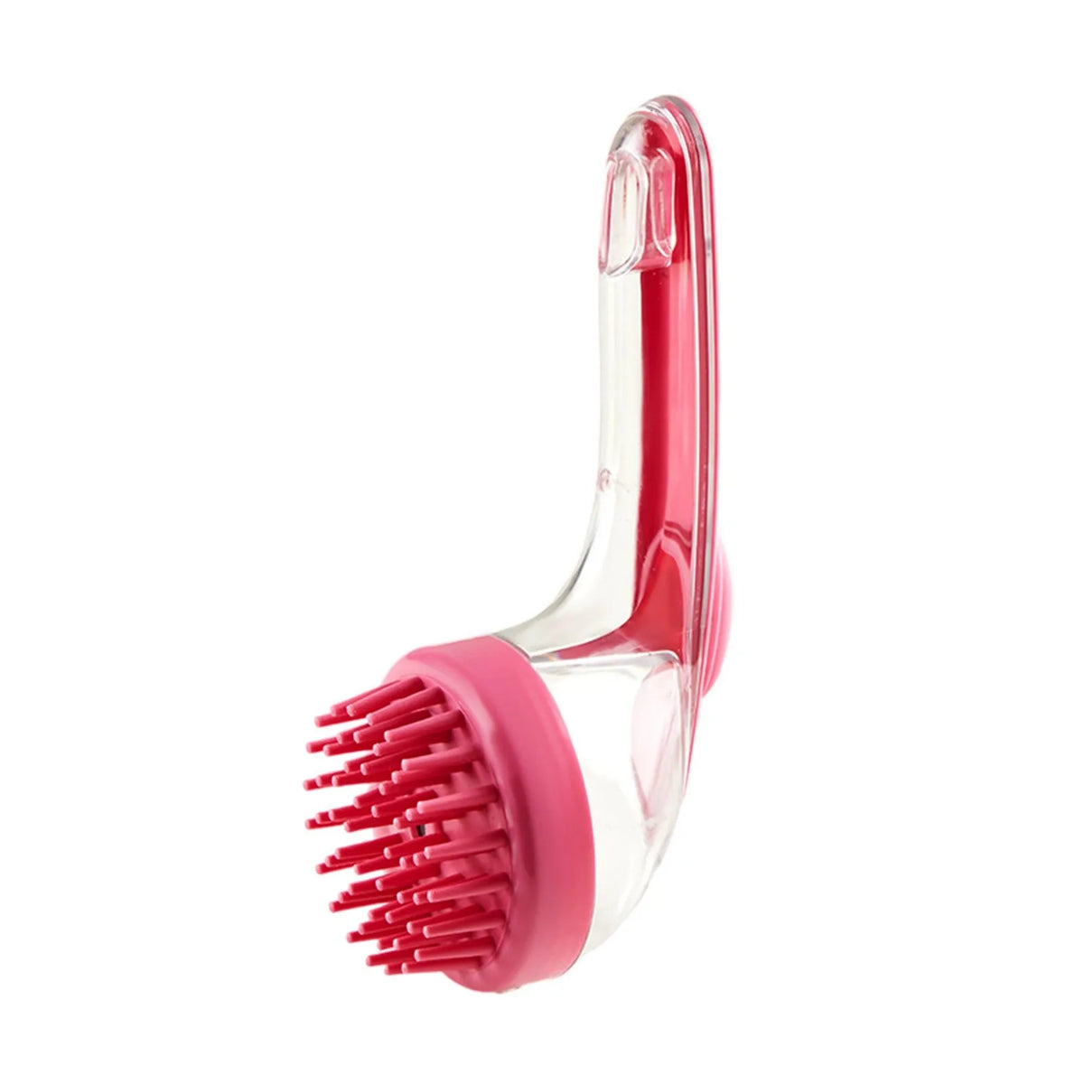 1pc Pet Bath Brush Soft Silicone Long Handle - ProPawPet.com