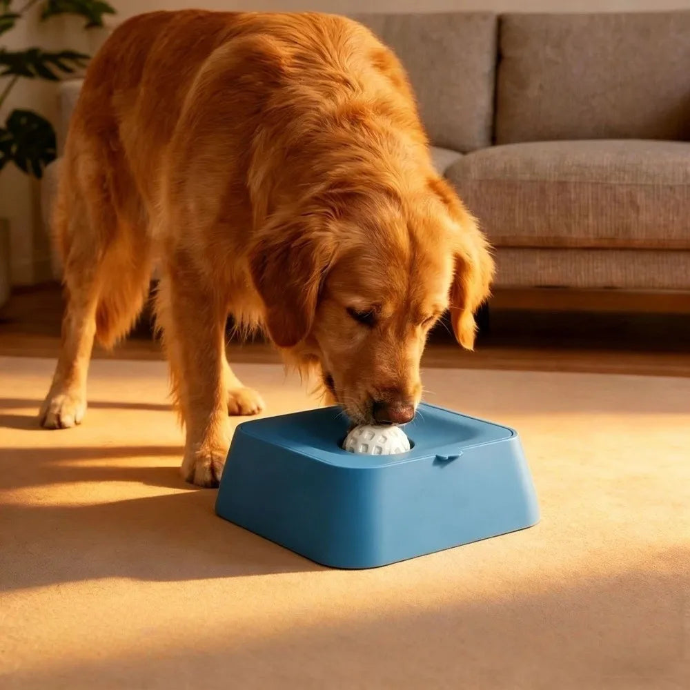 PP Material Dog Lick Bowl with Rolling Ball - ProPawPet.com