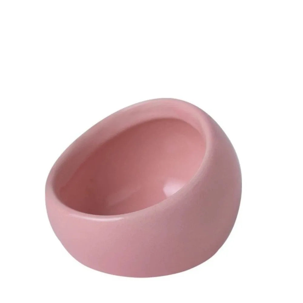 Ceramic Hamster Food Bowl for Small Pets
