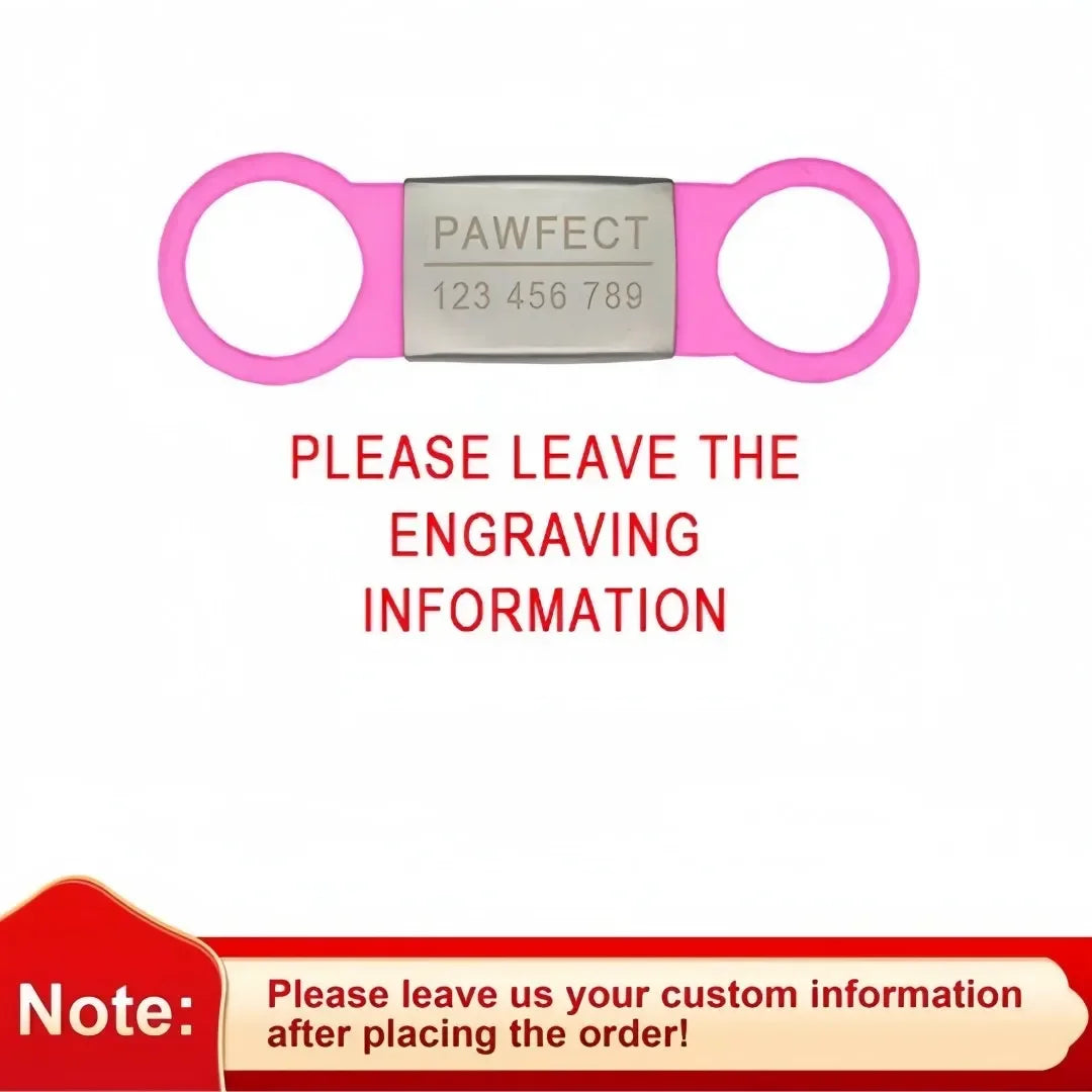 Custom Cat Dog ID Personalized Pet Collar - ProPawPet.com