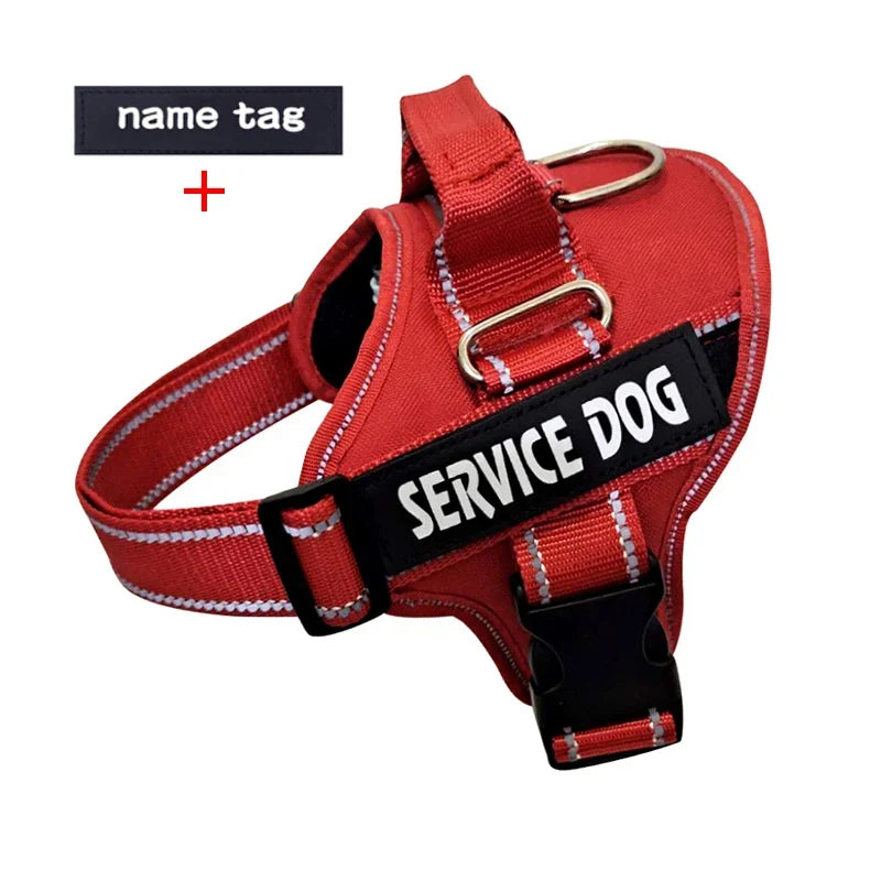 Nylon Dog Harness Personalized Reflective - ProPawPet.com