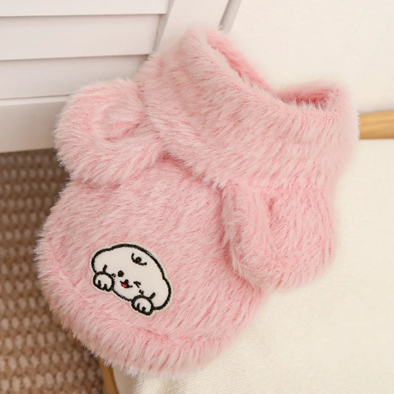 Fashion Cat Dog Hoodie with Buckle Winter - ProPawPet.com