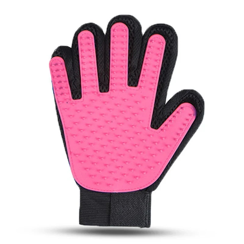 Durable Dog & Cat Hair Removal Gloves Pet Beauty Cleaning Brush