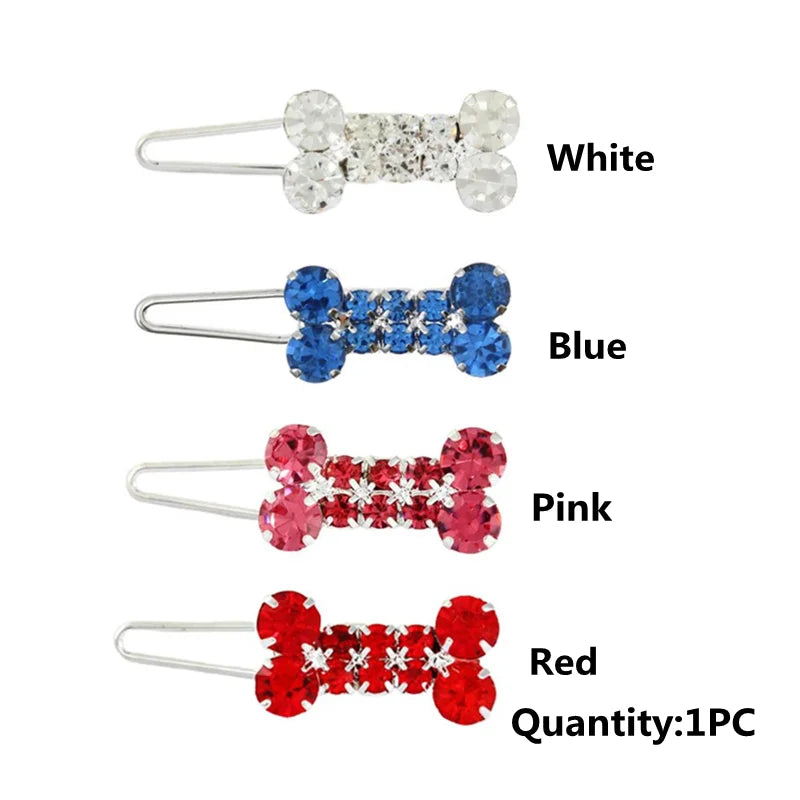 Fashion Crystal Rhinestone Dog Hair Clip - ProPawPet.com