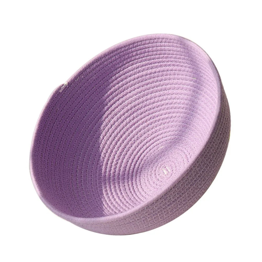 Washable Removable Round Nest Pad Breathable Cotton Rope – Cat Supplies