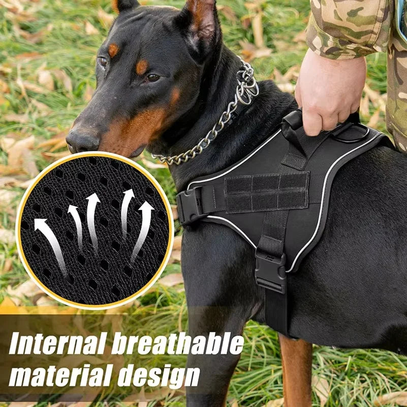 Tactical Dog Harness for Large Dogs No Pull - ProPawPet.com