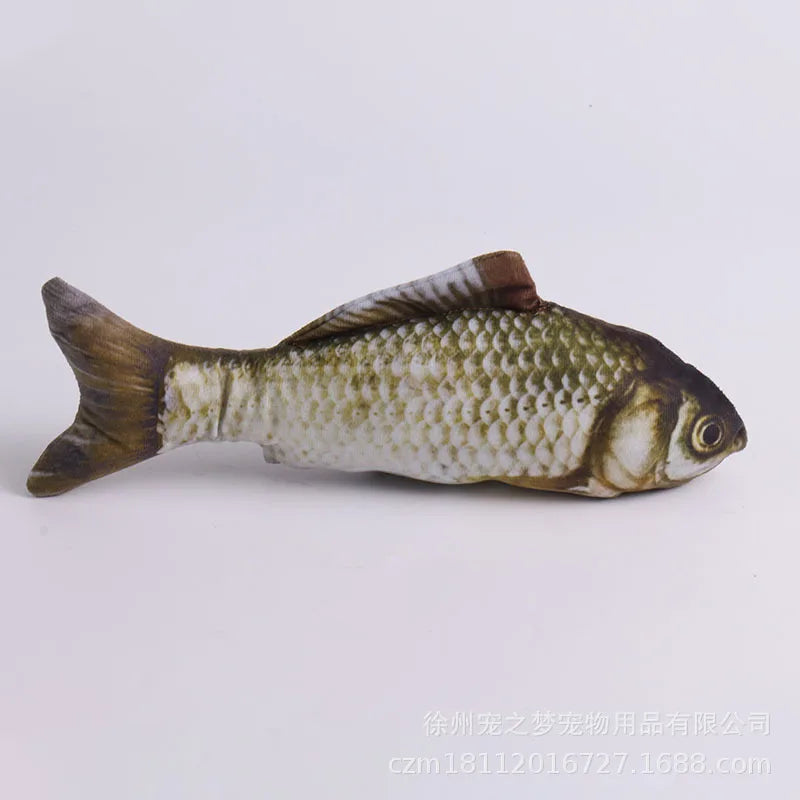 Simulation Fish Cat Toys – Aquarium Decorations & Ornaments