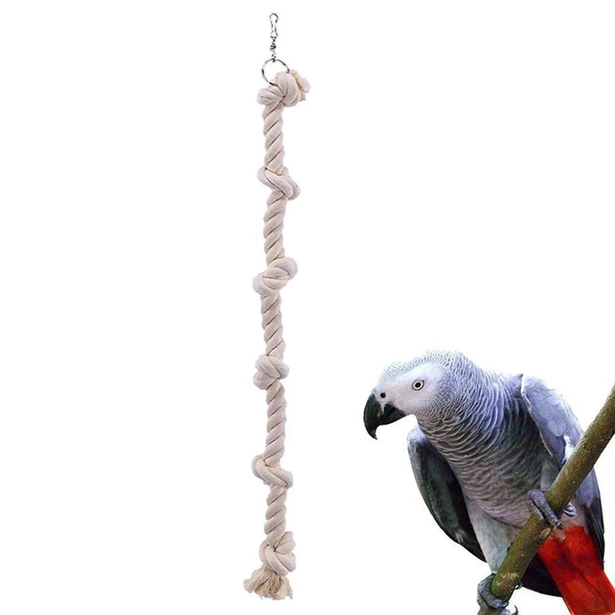 Parrot Chew Toy Climbing Cotton Rope – Bird Supplies