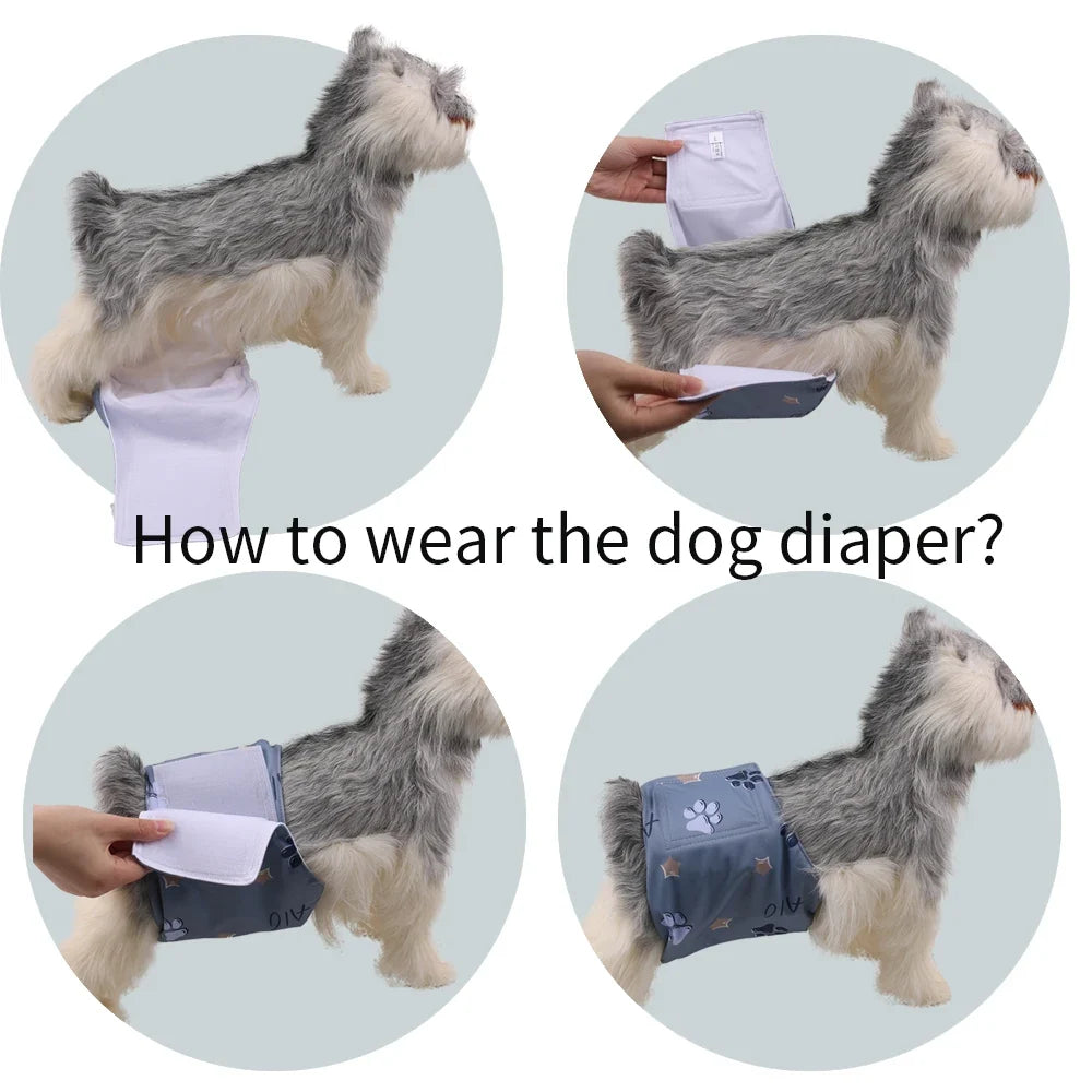 3pcs Reusable Belly Band for Male Dogs - ProPawPet.com