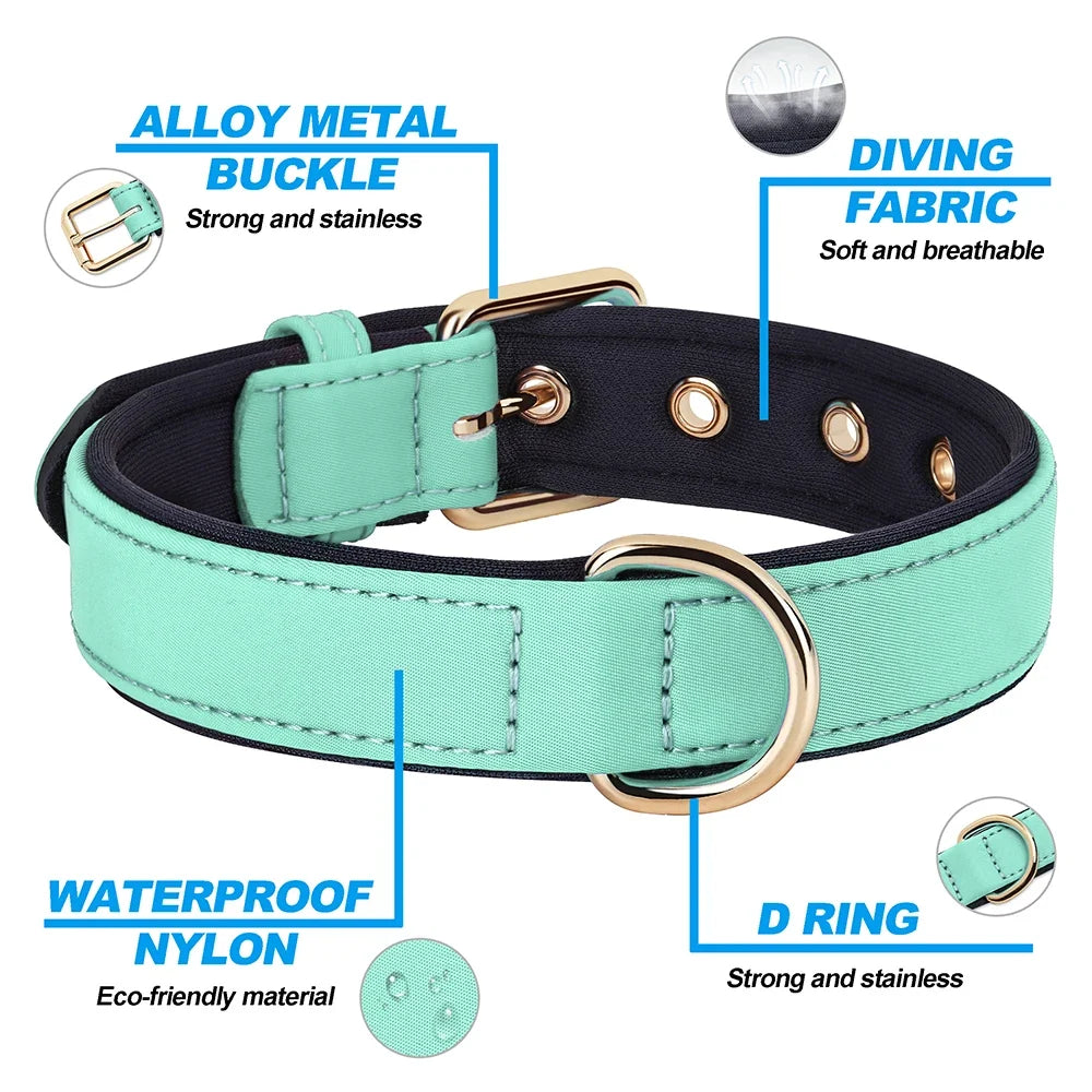 8 Colors Dog Collar Waterproof Nylon Dog - ProPawPet.com