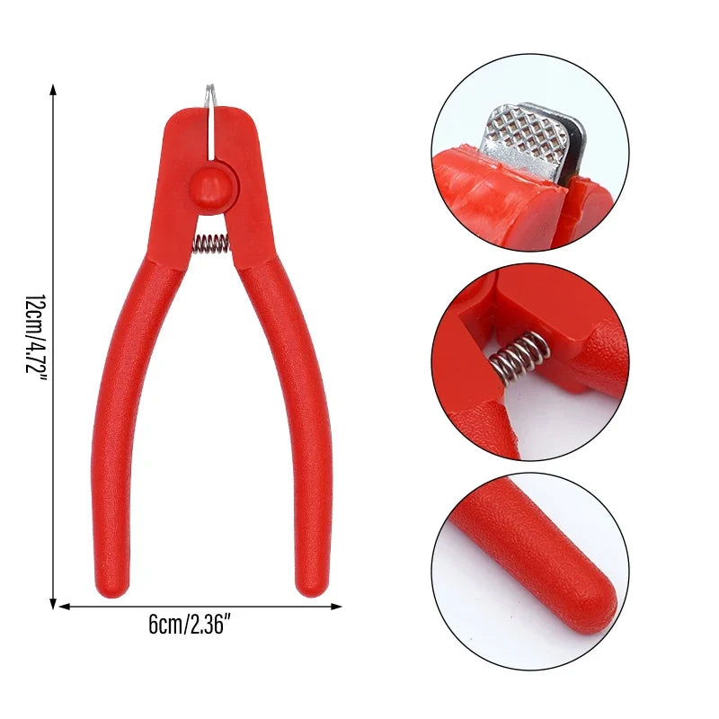 Multifunctional Diagonal Plier Cutter Bird Chicken Foot Ring – 2 Colors