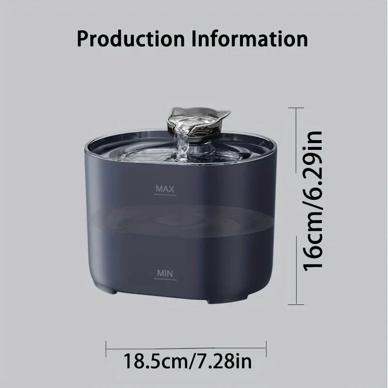 2.2L Intelligent Cat Water Fountain,Pet - ProPawPet.com