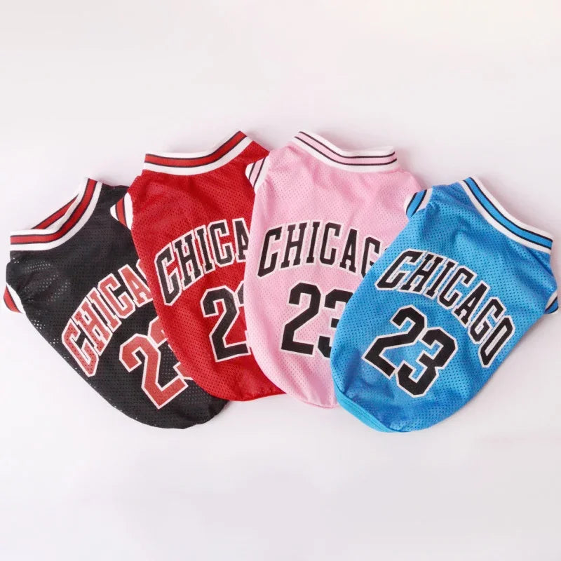 Dog Basketball Jersey Clothes Boy Girl Dog - ProPawPet.com