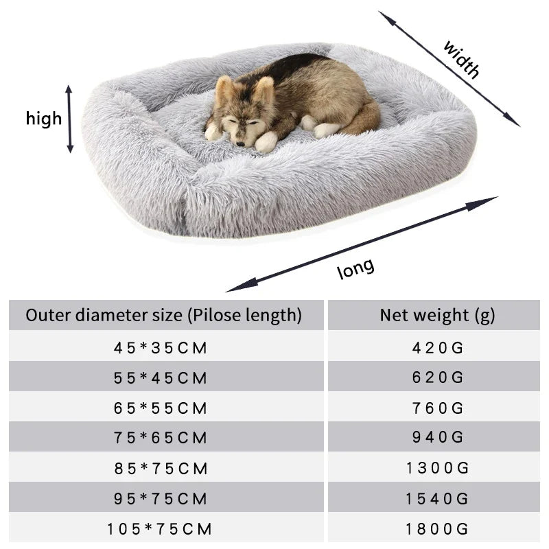 Pet Bed for Dog Plush Sofa Fluffy - ProPawPet.com