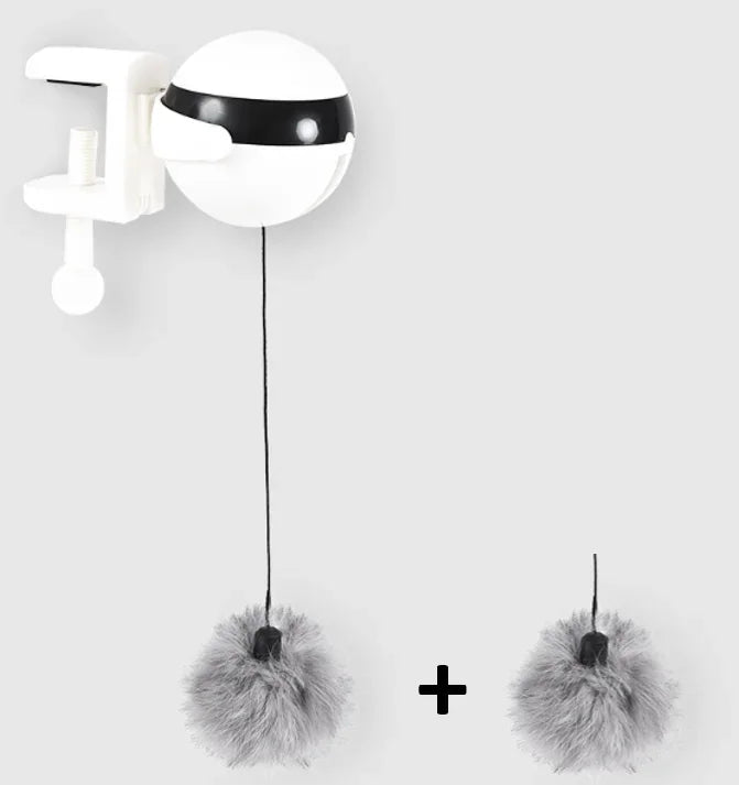Electronic Motion Cat Plaything YoYo Lifting Ball – 3 Colors