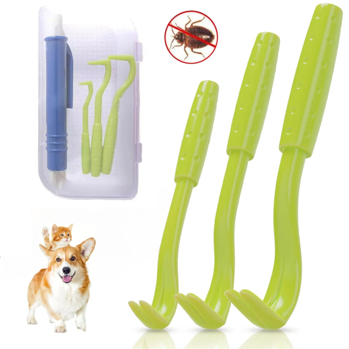 4 in 1 Tick Remover Tool Professional - ProPawPet.com