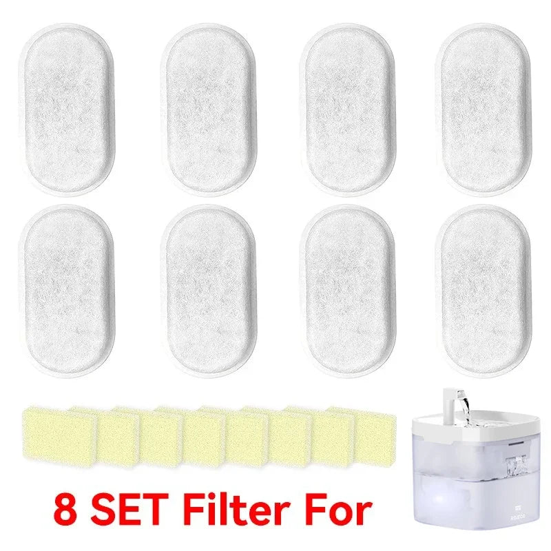 Rojeco Water Fountain Replaceable Filter for Cats