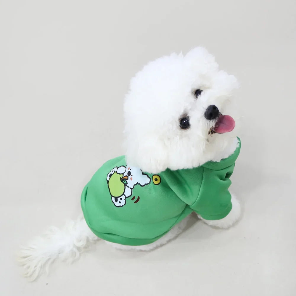 Autumn and winter pet clothes cute little - ProPawPet.com