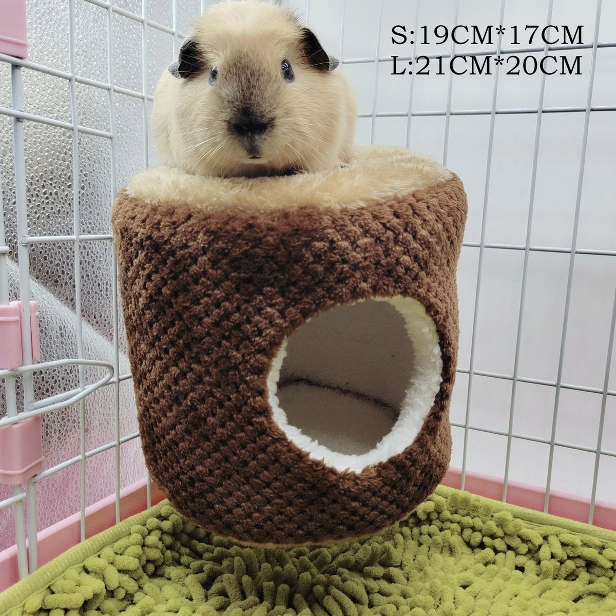 Hamster Nest Rabbit Guinea Pig Sleeping Pouch, Warm