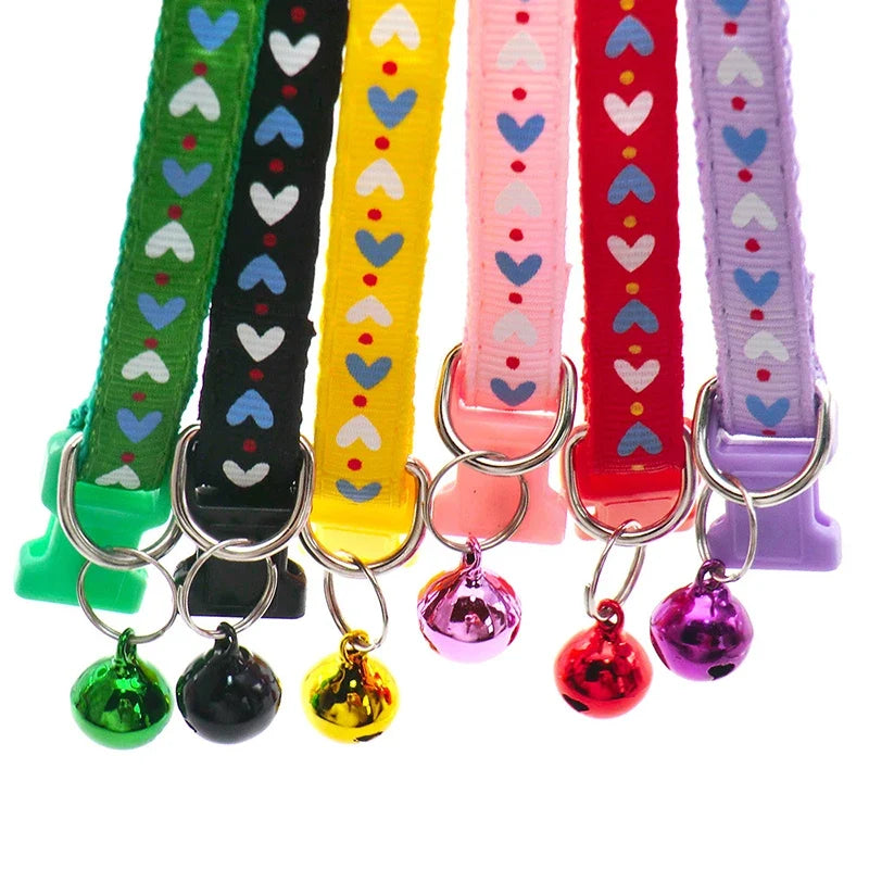 Cat Collar Colorful Cartoon Print Cats Puppy - ProPawPet.com