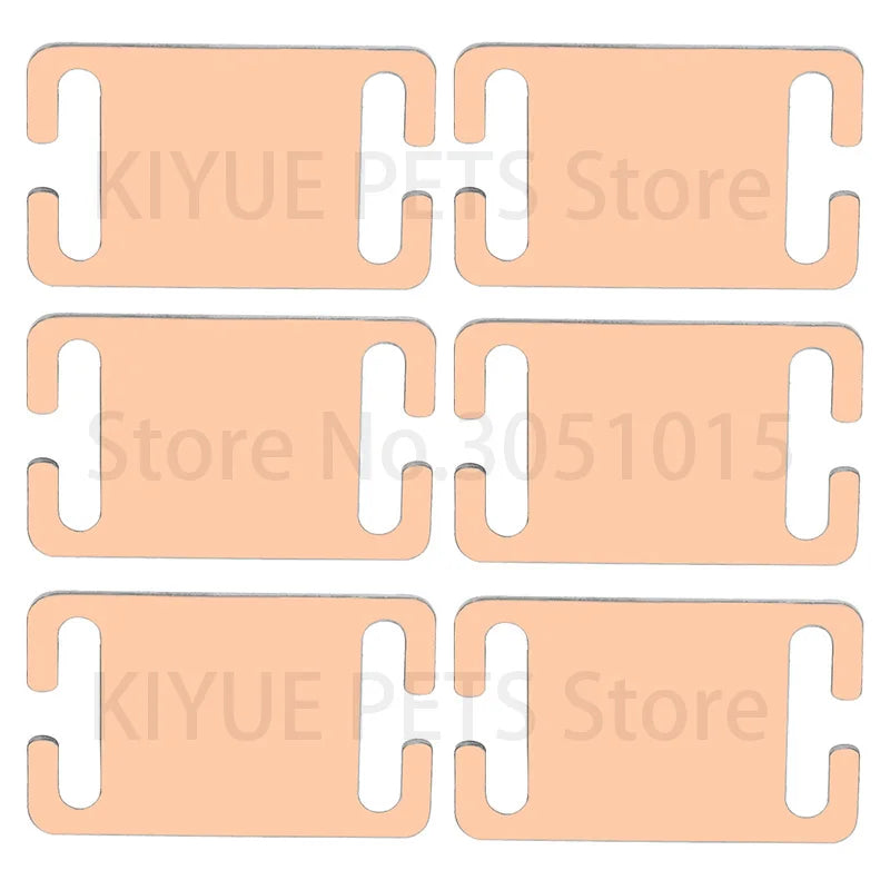 20Pcs Personalized Pet Dog ID Tag Square - ProPawPet.com