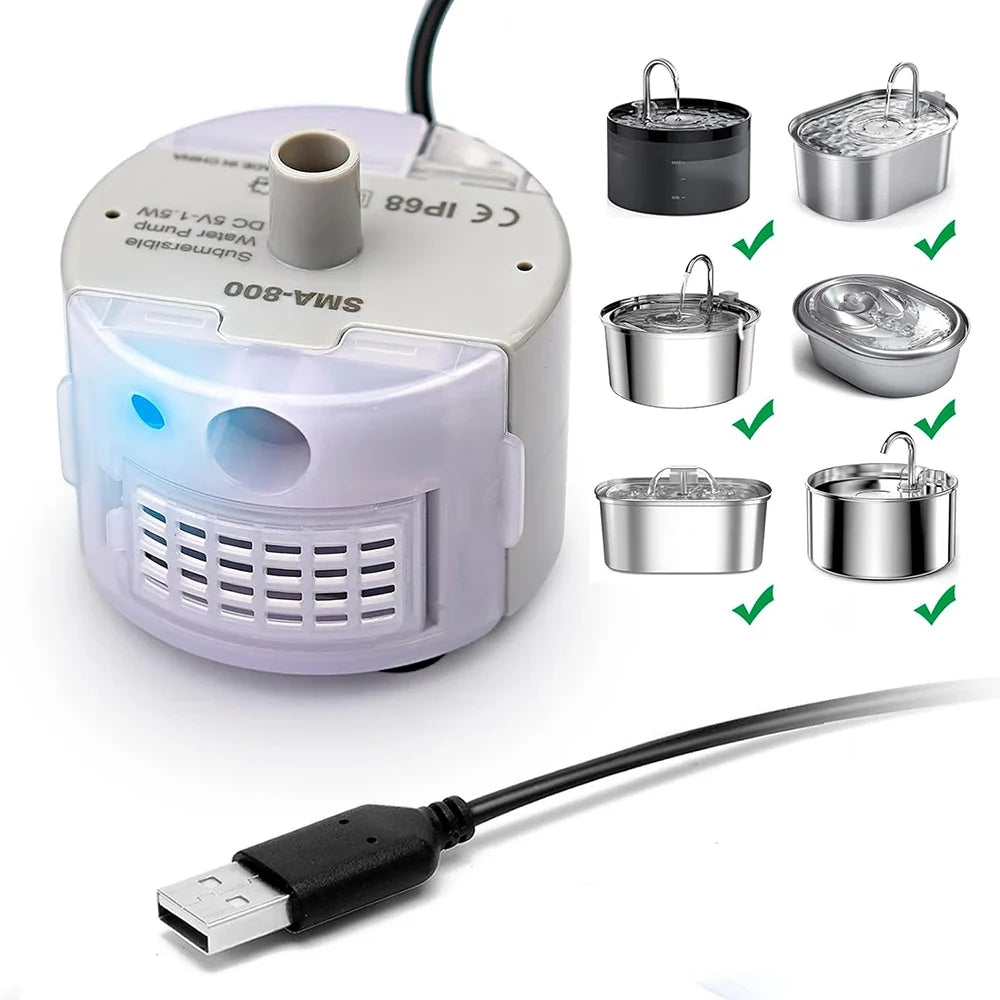 1 Pc Ultra-Efficient Silent USB Pet Water - ProPawPet.com
