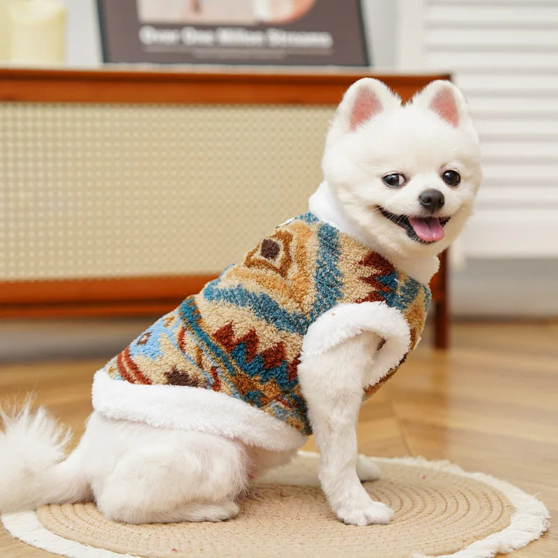 Warm Dog Fleece Vest for Small Medium Dogs - ProPawPet.com
