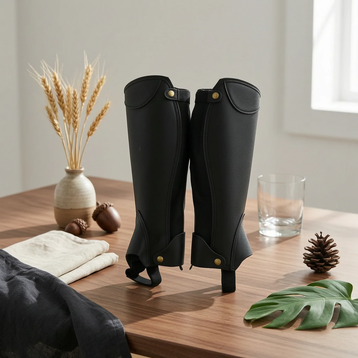 Half Chaps Fitted Riding Gaiters Legwear - ProPawPet.com