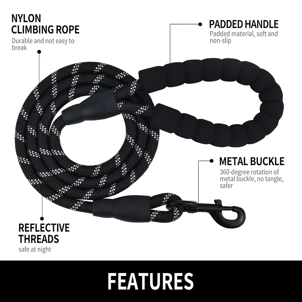 2M Pet Dog Leash with Soft Padded Handle - ProPawPet.com