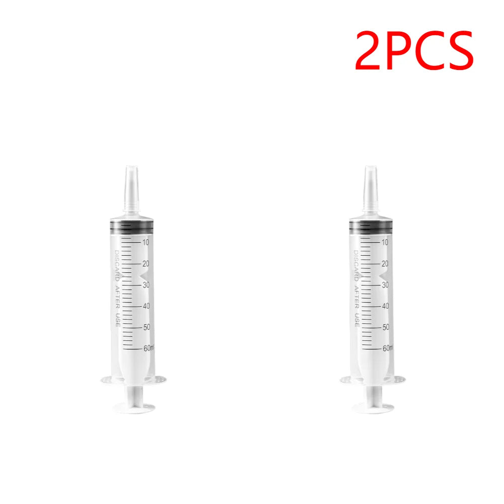 Reusable 60ml Plastic Nutritional Health Measuring Syringe – Dog Bowls & Feeders