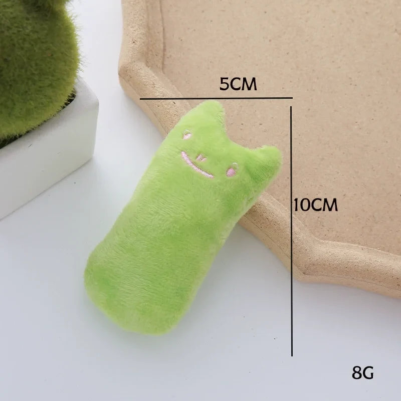 Catnip Plush Thumb Toy for Cats Scratch Resistant Chewable – Cat Toys & Play