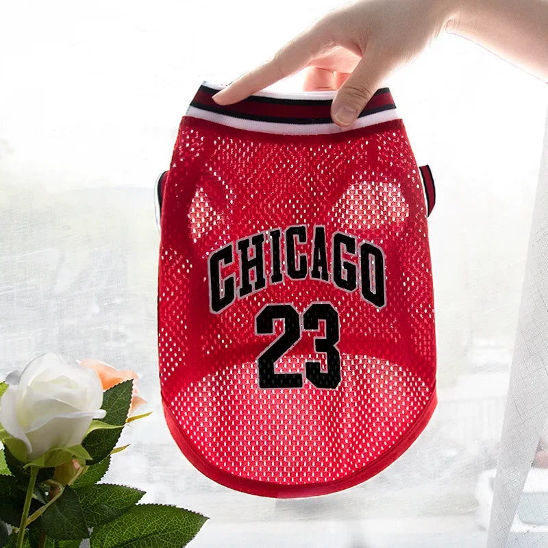 Dog Basketball Jersey Clothes Boy Girl Dog - ProPawPet.com