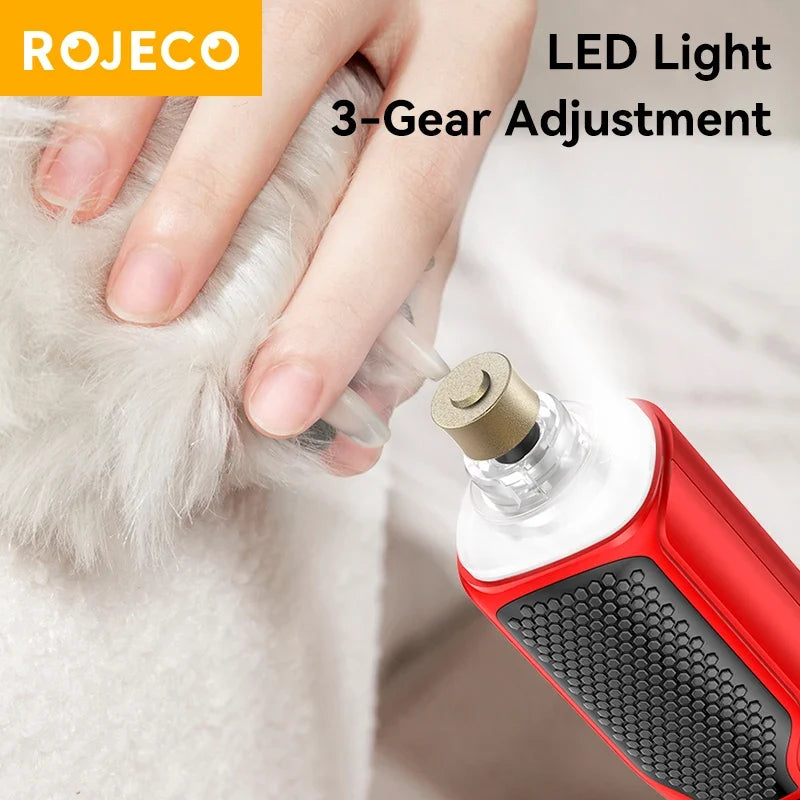 ROJECO Pet Electric Nail Grinder - ProPawPet.com